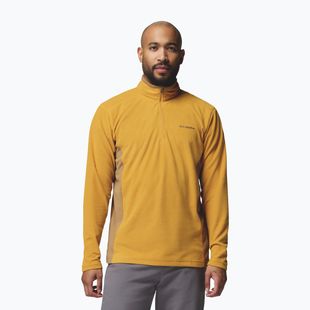 Bluză fleece pentru bărbați Columbia Klamath Range II HZ Squash/Delta