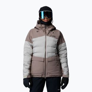 Geacă de schi pentru femei Columbia Glacier Ridge Down iron/flint grey