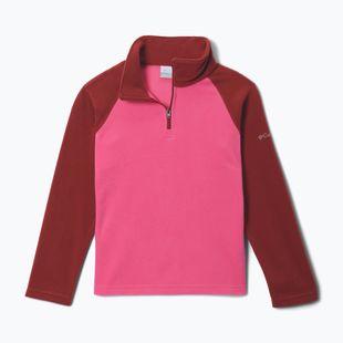 Bluză fleece pentru copii Columbia Glacial Fleece Half Zip nico/red oxide