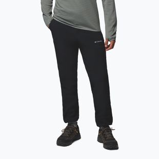 Pantaloni de cățărare pentru bărbați Columbia Essential Hike Warm black