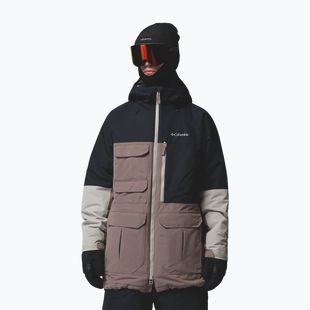 Geacă de snowboard pentru bărbați Columbia Coreshot iron/black/flint grey