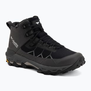 Încălțăminte de trekking pentru bărbați Columbia Peakfreak Titanum Outdry Mid black/ti titanium