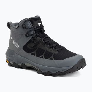Încălțăminte de trekking pentru femei Columbia Peakfreak Titanum Outdry Mid black/sedona sage