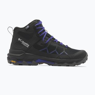 Încălțăminte de trekking pentru femei Columbia Peakfreak Titanum Outdry Mid black/purple quartz