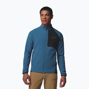 Bluză fleece pentru bărbați Columbia Superior Summit Grid Full Zip phoenix blue
