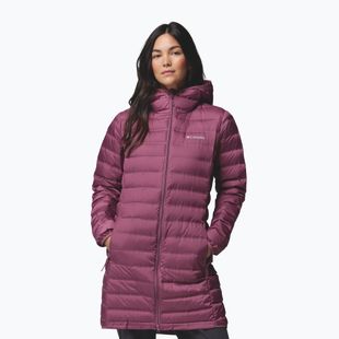 Geacă cu puf pentru femei Columbia Lake 22 II Down Long Hooded antique mauve