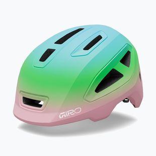 Cască de bicicletă pentru copii Giro Scamp II matte light pink/green fade