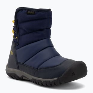 Ghete KEEN Puffrider Wp naval academy/mango mint