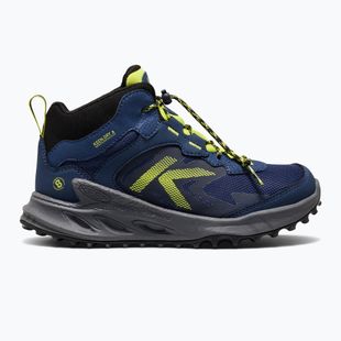 Încălțăminte de trekking pentru copii KEEN Zionic Mid Wp naval academy/evening primrose