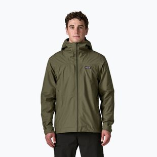 Geacă de ploaie pentru bărbați Patagonia Insulated Boulder Fork Rain basin green