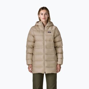 Palton cu puf pentru femei Patagonia Fitz Roy Down Parka pumice