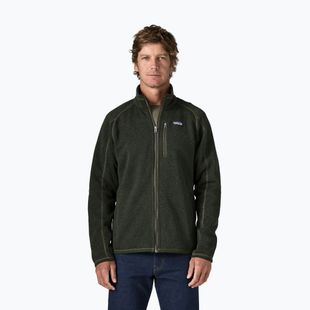 Bluză de trekking pentru bărbați Patagonia Better Sweater Fleece old growth green