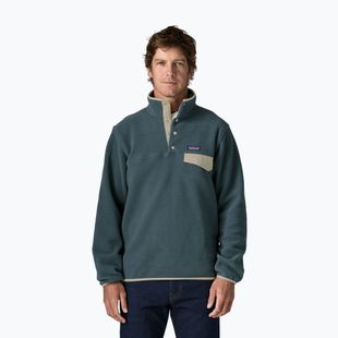 Bluză fleece pentru bărbați Patagonia Lightweight Synchilla Snap-T Pullover summit blue