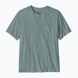Tricou pentru bărbați Patagonia Daily Pocket Tee blue sage