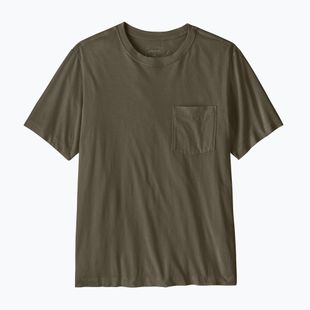 Tricou pentru bărbați Patagonia Daily Pocket Tee basin green