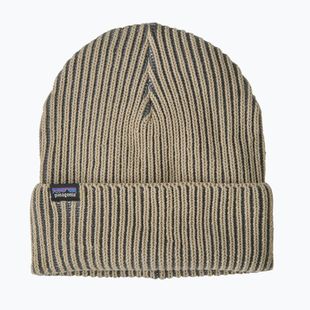Căciulă de iarnă Patagonia Fishermans Rolled Beanie contrast stripe: weathered stone