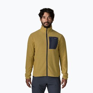 Bluză fleece pentru bărbați Patagonia R1 Air lynx tan