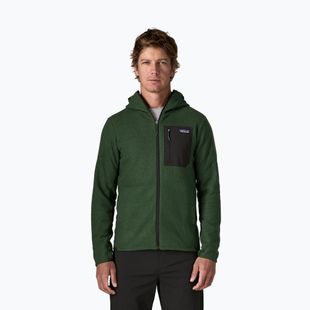 Bluză de trekking pentru bărbați Patagonia R1 Air Full-Zip Hoody treeline green