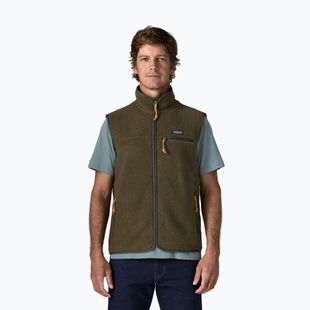 Vestă pentru bărbați Patagonia Retro Pile basin green