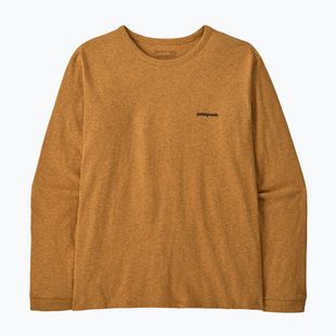Longsleeve pentru femei Patagonia P-6 Logo Responsibili-Tee LS dried mango