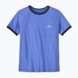 Tricou pentru femei Patagonia Fitz Roy Foothills Ringer Tee diver blue