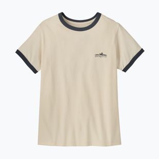 Tricou pentru femei Patagonia Fitz Roy Foothills Ringer Tee undyed natural