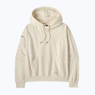 Bluză pentru femei Patagonia Fitz Roy Massif Daily Hoody Wool White