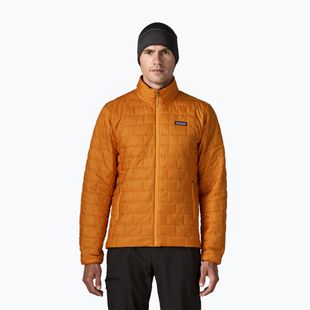 Geacă izolată pentru bărbați Patagonia Nano Puff autumn orange