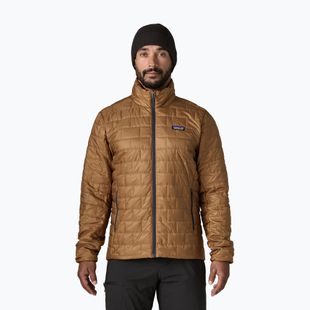 Geacă izolată pentru bărbați Patagonia Nano Puff deer brown