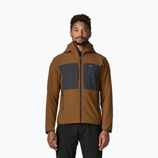 Bluză de trekking pentru bărbați Patagonia R2 TechFace Hoody deer brown