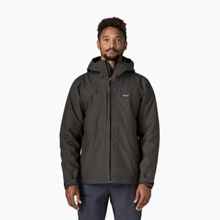 Geacă de ploaie pentru bărbați Patagonia Insulated Boulder Fork Rain black