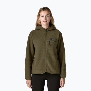 Bluză fleece pentru femei Patagonia Retro Pile Hoody basin green