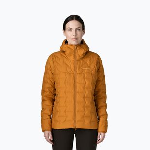 Geacă izolată pentru femei Patagonia Durable Down Hoody cinnamon brown
