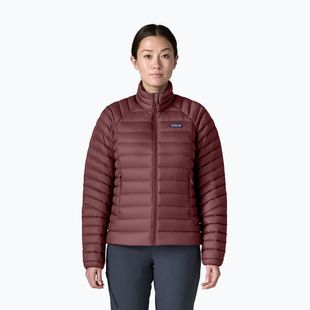 Geacă cu puf pentru femei Patagonia Down Sweater dark ruby