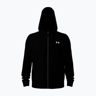 Bluză pentru bărbați Under Armour Flex Fleece Full Zip black/white