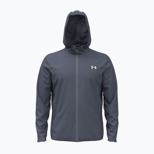 Geacă de antrenament pentru bărbați Under Armour Tech Utility Woven Jacket downpour gray/white