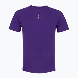 Tricou de alergare pentru bărbați HOKA EveryRun Short Sleeve cosmic purple