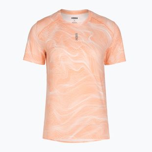 Tricou de alergare pentru femei HOKA EveryRun CLF PRT sunstone print