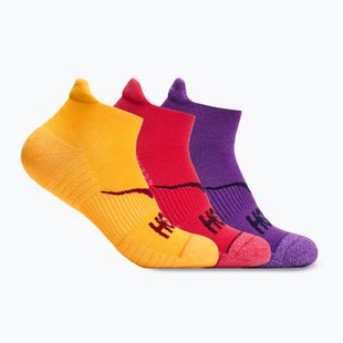 Șosete HOKA No-Show Run Sock 3-pack egg yolk/cerise/virtual violet