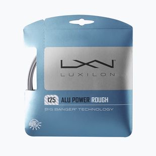 Coardă de tenis Luxilon BB Alu Power Rough 125 silver WRZ995200+