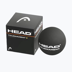 Minge de squash HEAD Tournament Squash Ball neagră