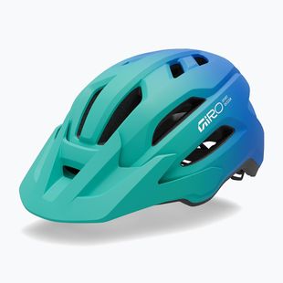 Cască de bicicletă pentru copii Giro Fixture II MIPS matte aqua green/blue jewel fade