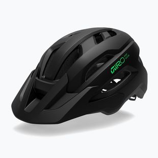 Cască de bicicletă pentru copii Giro Fixture II MIPS matte black/vivid green