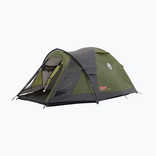 Cort de camping Coleman Darwin 3+ pentru 3 persoane, verde 2000038488