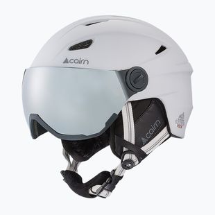 Cască de schi Cairn Electron Visor mat white