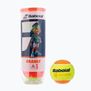 Set de mingi de tenis - 3 bucăți. BABOLAT Orange 3 portocaliu-galben-portocaliu 501035