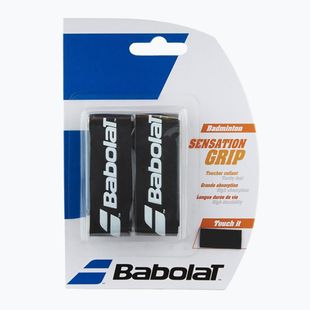 Înveliș pentru rachetă de badminton Babolat Grip Sensation 2 szt. black