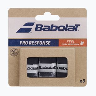 Babolat Pro Response folie pentru racheta de tenis 3 buc negru.