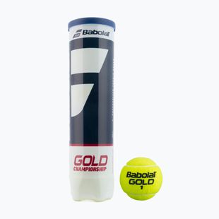 Mingi de tenis BABOLAT Karton Gold Championship (18X4) galben 502082