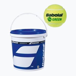 Mingi de tenis Babolat Green Bucket 72 buc. yellow